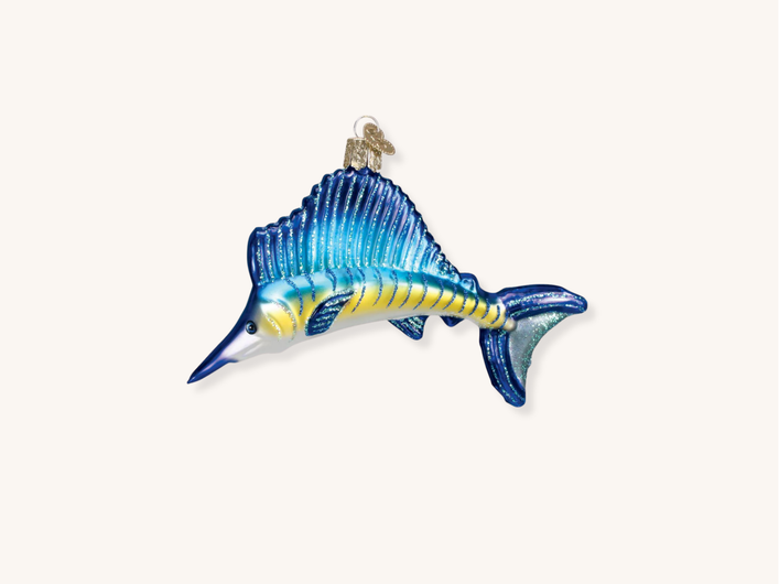 Old Florida Sailfish Ornament