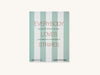 Everybody Loves Stripes: Decorating Between the Lines