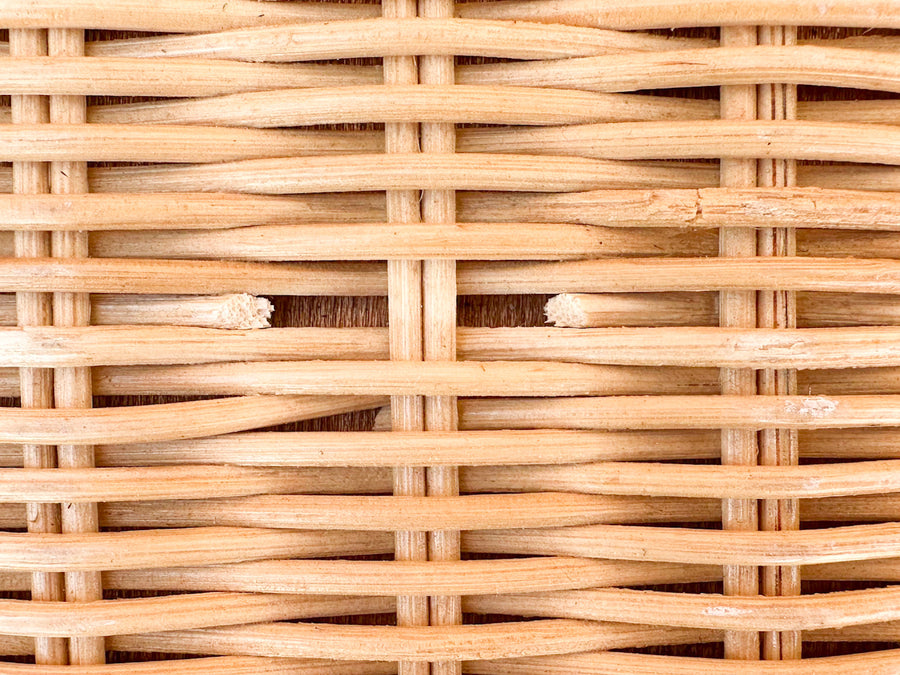 Island Style Wicker Wrapped Desk