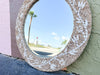 Coastal Round Shell Mirror