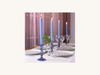 Pair of Baby Blue Taper Candles