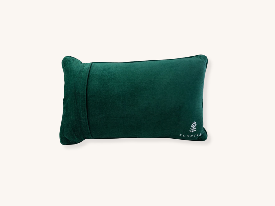 Causing a Racket Needlepoint Pillow