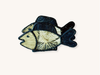 Raffia Fish Napkin Holder