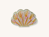 Pink Seashell Raffia Napkin Holder
