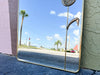 Brass Flower Mirror