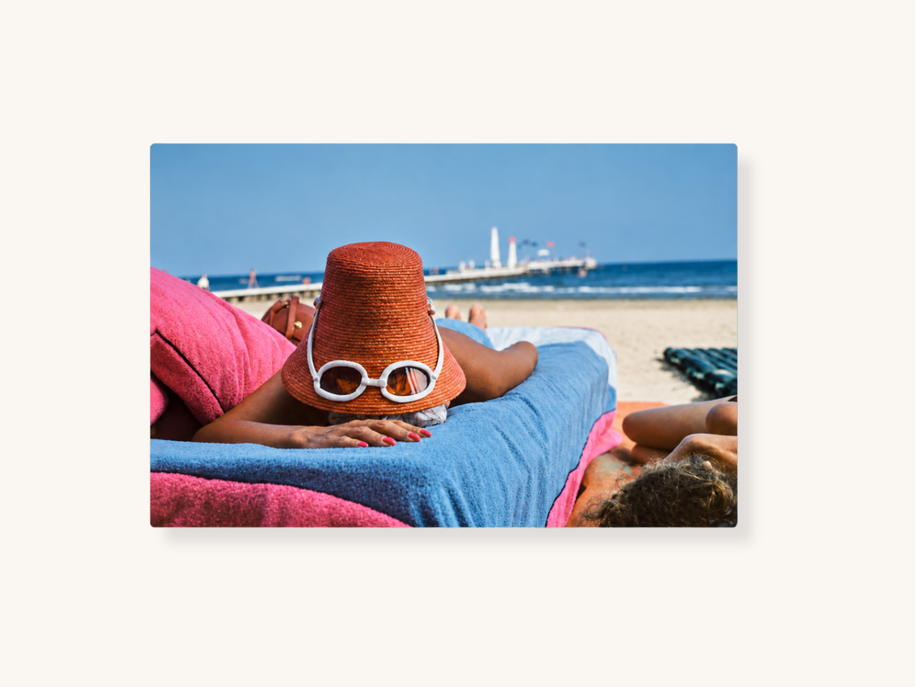 Slim Aarons Sunbathing Cutting Board