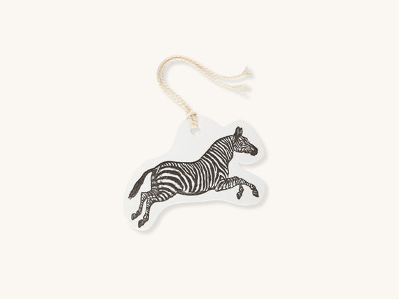Set of Three Zebra Gift Tags