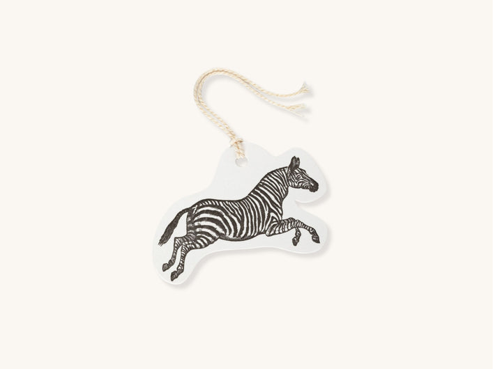Set of Three Zebra Gift Tags