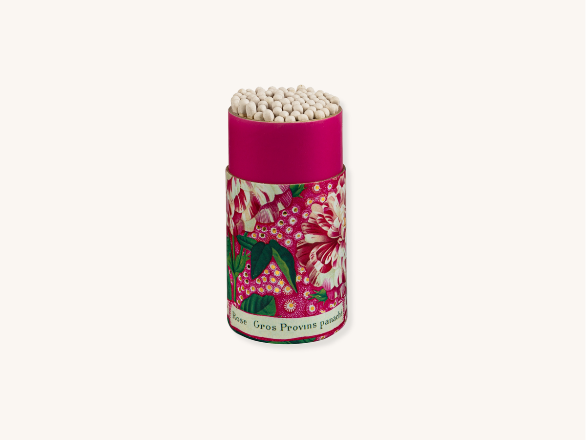 Rose Provin Petunia Large Cylinder Safety Matches