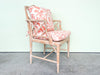 Faux Bamboo Chippendale Arm Chair