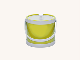 Yellow Springtime Ice Bucket