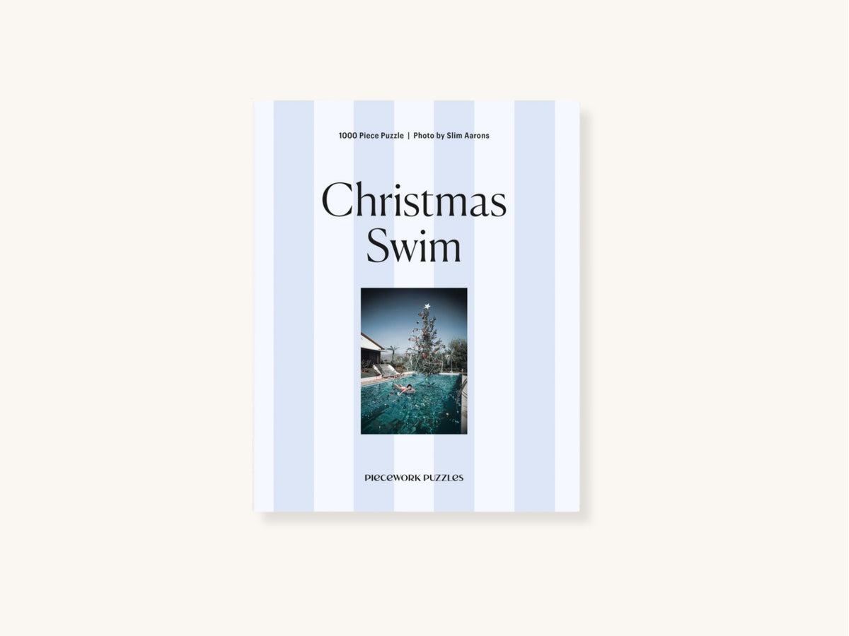 Slim Aarons Christmas Swim Puzzle