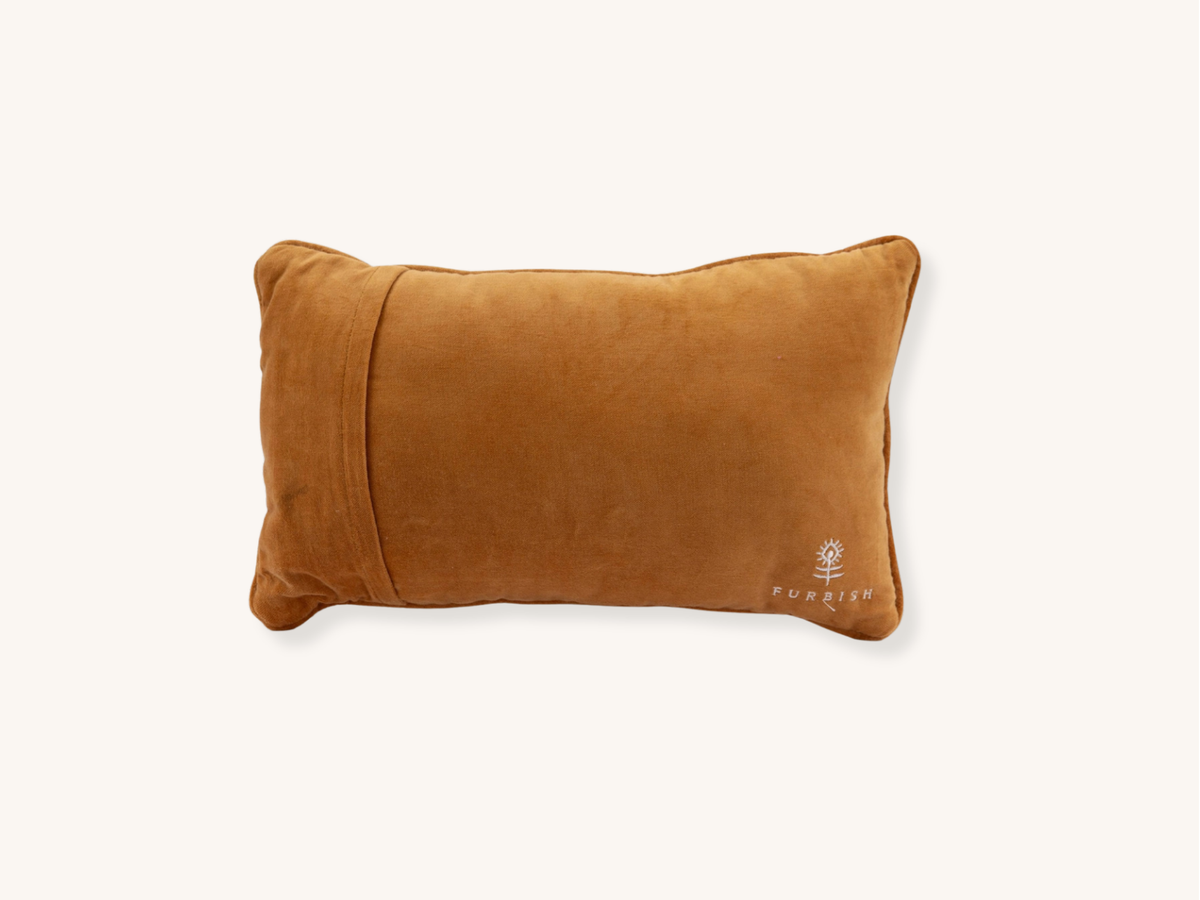 Bathroom Etiquette Needlepoint Pillow