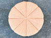 Tufted Peach Upholstered Ottoman