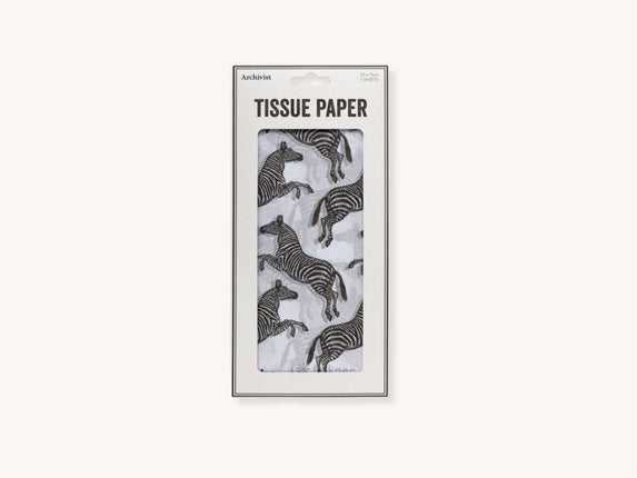 Zebra Tissue Paper