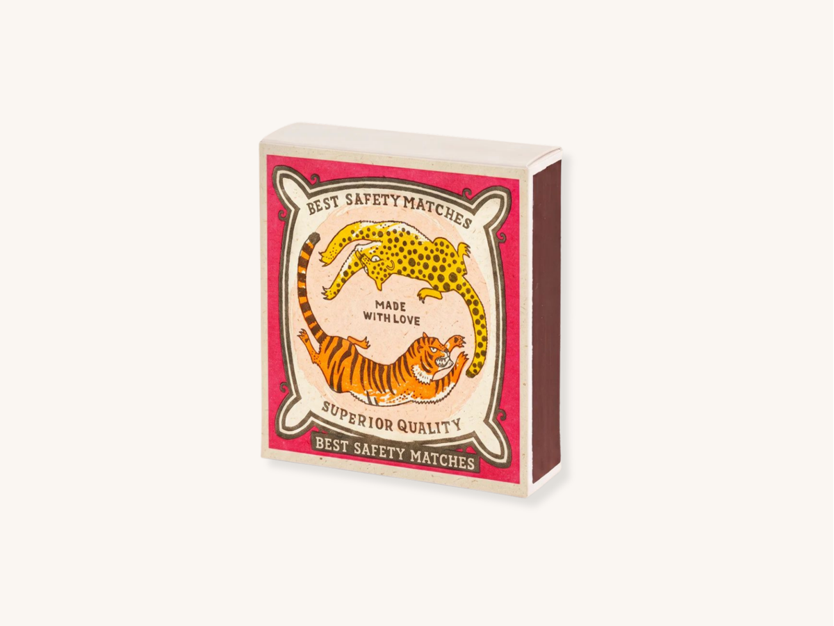 Chasing Big Cats Safety Matches