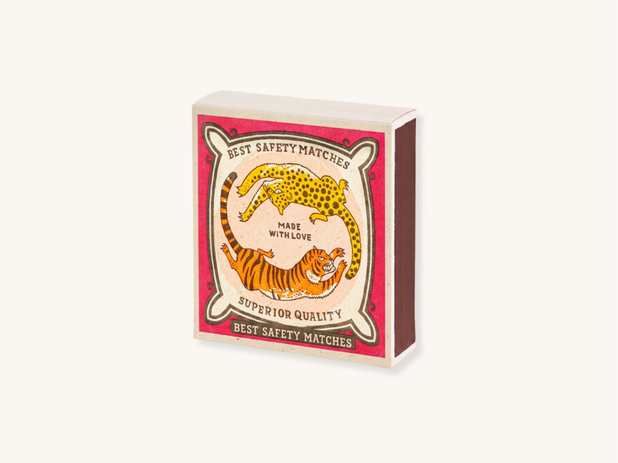 Chasing Big Cats Safety Matches