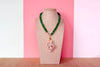 Palm Beach Regency's Green Quartz Gemstone and Shell Necklace