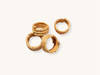 Set of Four Island Chic Bamboo Napkin Rings