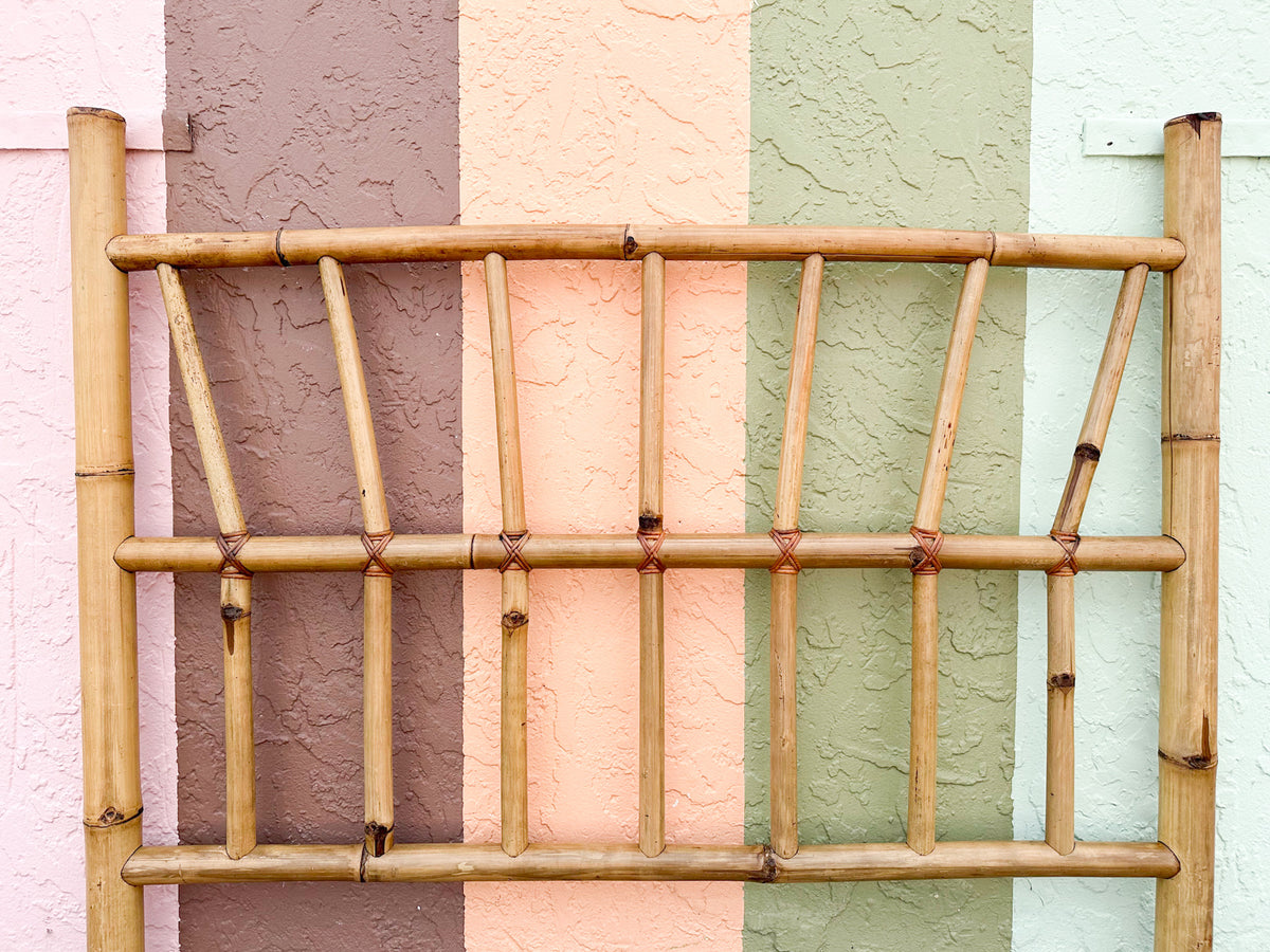 Island Style Bamboo Queen Headboard