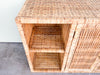 Coastal Rattan Wrapped Credenza