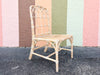 Set of Eight McGuire Style Rattan Dining Chairs