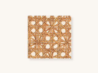 Rattan Weave Cocktail Napkins