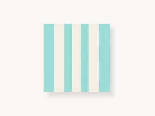 Seafoam Classic Stripe Cocktail Napkins