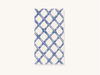 Blue Lattice Guest Napkins