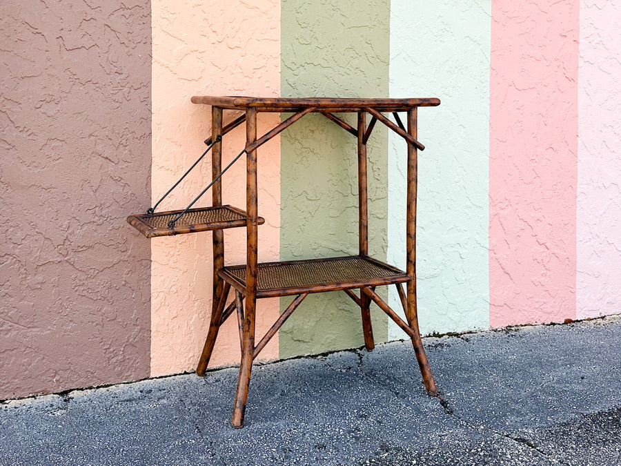 West Indies Style Rattan Plant Stand