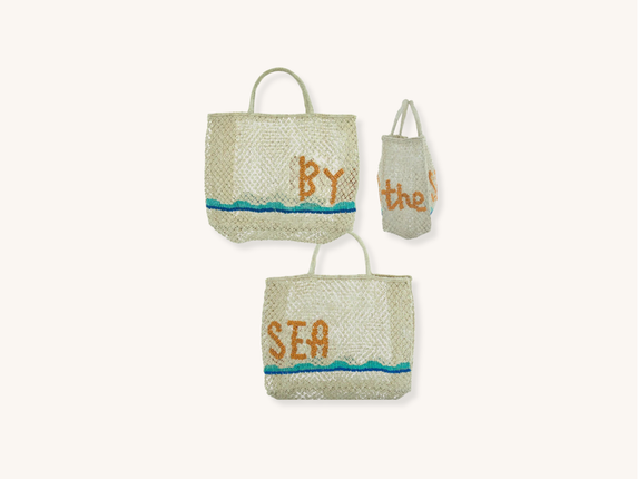 Natural By The Sea Jute Tote