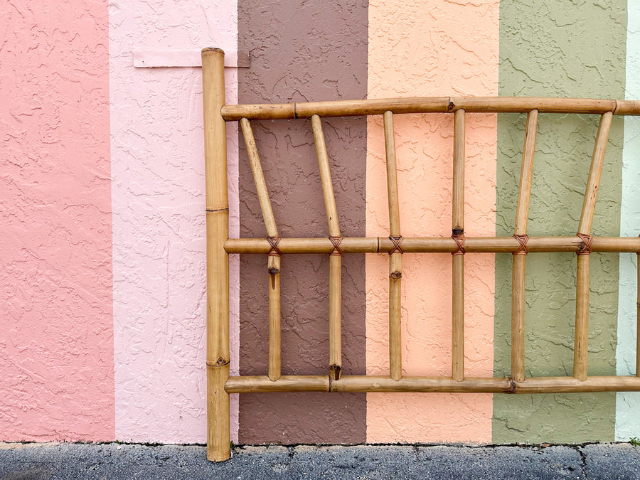 Island Style Bamboo Queen Headboard