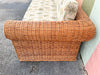 Coastal Rattan Sleeper Sofa