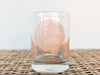 Set of Four Pink Seashell Glassware