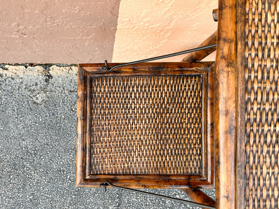 West Indies Style Rattan Plant Stand