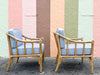 Pair of McGuire Rattan Chairs