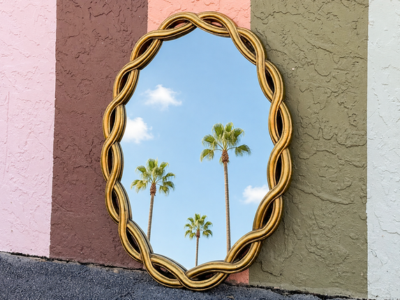 Regency Rope Weave Mirror