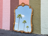 Regency Chic Shell Motif Mirror