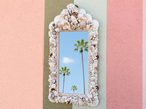 Naturally Beautiful Shell Mirror