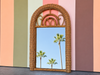 Coastal Rattan and Wicker Mirror