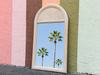 Coastal Cool Pencil Reed Mirror
