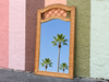 Rattan Lattice Mirror