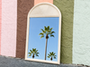 Coastal Cool Pencil Reed Mirror