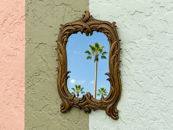 MCM Petite Syroco Mirror