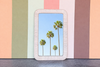 Coastal Rattan Wrapped Mirror