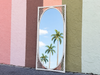 Rattan Lattice Mirror