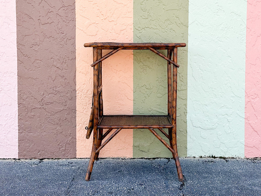 West Indies Style Rattan Plant Stand