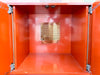 High Gloss Coral Chinoiserie Credenza