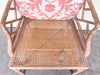 Faux Bamboo Chippendale Arm Chair