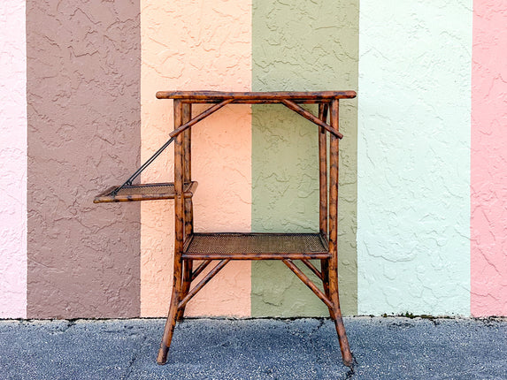 West Indies Style Rattan Plant Stand